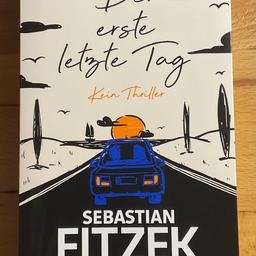 Ich biete hier das Buch "Sebastian Fitzek Der erste letzte Tag" an. Das Buch ist in einem neuen Zustand. Es war ein Geschenk und wurde nicht gelesen (Buchrücken perfekt intakt).

