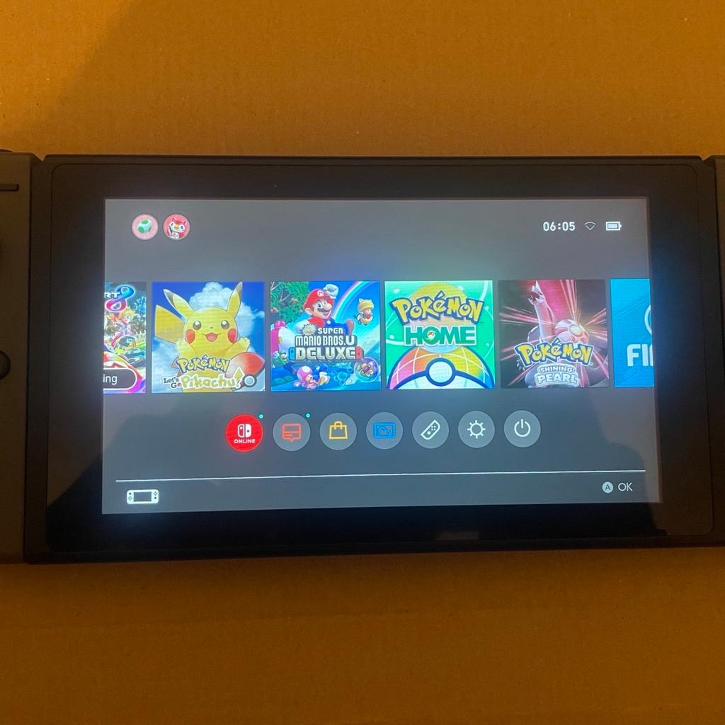 Nintendo Switch console HAC-001 for sale comes with Pokémon game. Moved house don’t have the original box or the charge but the console is in immaculate condition as seen in pictures. No silly offers thank you collection only or I could drop off if local.