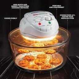 New SQ Professional 17L 1400W Blitz Halogen Air Fryer Oven
Cook like a Professional Chef

New sealed SQ Professional 12 – 17L 1400W Blitz
Halogen Air Fryer Oven with Extender
Ring

Fast professional results, Low running costs, easy and clean to use, Kitchen worktop or table top use no bending down to a conventional oven. Great for a family or single person. Temperature up to 250c higher that most air fryers and easily fit a extra large chicken or leg of lamb. Cook cakes or biscuits, alt types of vegetables.

New unopened box

Collect Stockport SK2 7PA