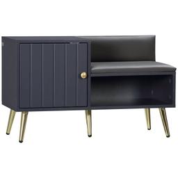 Product Details

￼

Faux Leather Upholstered Storage Bench

by Fairmont Park

£79.99RRP£194.97

(10)

Rated 4.2 out of 5 stars10 total votes

Add to Cart

￼

Assembled 

￼

Weight Capacity (kg): 120 kg

Weights & Dimensions

￼

Other Dimensions

Overall49cm H X 80cm W X 33cm DOverall Product Weight15kg

Description

Features

Modern style: Built in striped-pattern panel and neutral colour, this shoe rack for entryway blends well with most stylish home setups. Can be used as a shoe storage