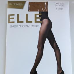 Brand new in unopened packs
10 denier
Sheer Glossy Tights
Shade hazelnut
One size 34" - 46" hip
Selling as a bundle 
No time wasters please.
Collection only