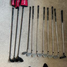 Absolutely great set of starter golf clubs! Used 3/4 times, great condition.