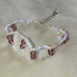 Lovely handmade bracelet approx 7-8 inches long with the extension.

Collection primrose Hill, Huddersfield