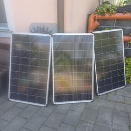 3 Stück Solarpanelle 
H/B/T 113x68x3,5 cm
130 Watt

werden nur als SET verkauft.

FIXPREIS 

Abzuholen nach Absprache in 8422.

PRIVATVERKAUF: daher keine Garantie,  Gewährleistung, Rückgabe möglich. Verkaufe wie besichtigt.