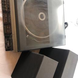 TEC 2305 MC, , Plattenspieler und Kassettendeck, mit 2 Boxen, voll funktionsfähig, 
Abholung in Wels möglich