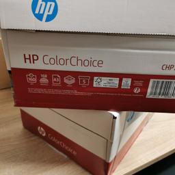Farblaserpapier HP CHP763, Color Choice, 160 g/m², hochweiß, 250 Blatt

Merkmale:
Format: A3
Grammatur: 160 g/m²
Oberfläche: satiniert
geeignet für: Farbkopierer, Farblaserdrucker, Inkjetdrucker, Kopierer, Laserdrucker
Verpackungseinheit: 250 Blatt
----------------------------------------
weitere Produktinformationen:
Weißegrad: 168 CIE (hochweiß)
Zertifikat: Euroblume, DIN ISO 9706
green-Aspekt: aus nachwachsenden Rohstoffen
----------------------------------------
sonstiges: hochwertiges Bus