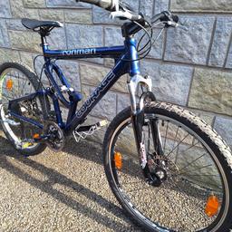Full suspension mountain bike.   26 inch wheels with good tyres.  20 inch frame.  24 speed gears. Really nice bike. well looked after. Any questions feel free to ask.  collection from wf4 Flockton.  £65