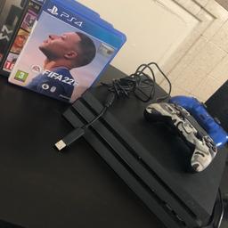 Basically new ps4 pro 1tb used a couple times , comes with two controllers, one normal and one naicon, 3 games and all cables. Selling due to not using and buying something else and I could use the money.Open to offers, I can do delivery but can also do collection if close.