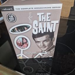 The Saint Complete Monochrome Dvd collection, all in excellent condition, collection nn5 Northampton or can post at buyers expense, No sphock wallet please.