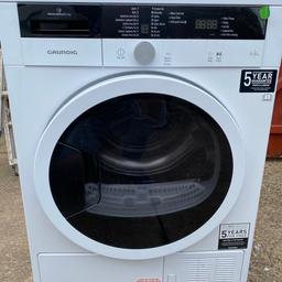 Second hand tumble dryer - RRP £399-£499

Left in the property when I bought it from previous owner. Don’t need as I have my own.

I’ve washed/cleaned the filters but it will need a good clean inside and out.

User manual included.

Collection from Dinnington, S25 3RG
Cash on collection
No offers please