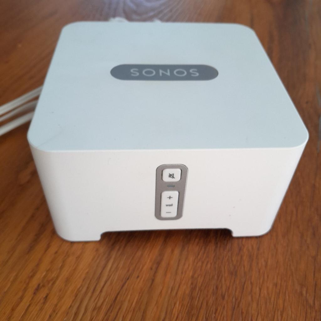 Sonos connect in weiß
Zustand wie neu
mit den ganzen Kabeln