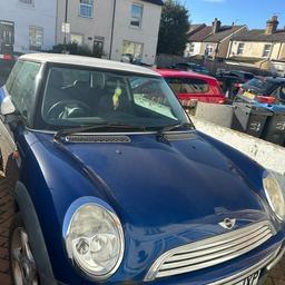 1.6 2003 mini cooper blue, new tyres and new battery replaced recently, needs clutch fixed