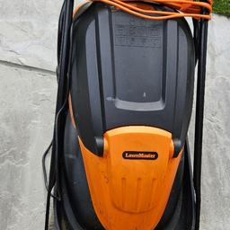 lawnmower and stimmer, ideal for smaller gardens. mower only used a few times last summer