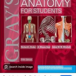 Brand new and sealed 

Concise, readable text and an outstanding art program make Gray's Anatomy for Students, 5th Edition, your go-to text for essential information in human anatomy. This fully revised volume focuses on the core information medical students need to know, in an easy-access format and with additional multimedia content to facilitate effective study and mastery of the material. 

https://www.waterstones.com/book/grays-anatomy-for-students/richard-l-drake/a-wayne-vogl/9780323934237