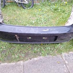 Vauxhall Vectra C rear bumper some scuffs could do with repainting twin exit