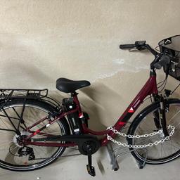 E- City Bike, 28 Zoll, Verkauf aus gesundheitlichen Gründen - wurde nie gefahren. Marke: Telefunken. Selbstabholung in Trofaiach.