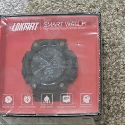 Brand new, never used and sealed Lokmat smart sports watch! 🔥

Stylish design and advanced features!

Perfect as a workout companion. Track your steps, monitor your heart rate, and stay connected on the go. Compatible with both iOS and Android devices!!

Drop me a message if you're interested! 🏃‍♂️