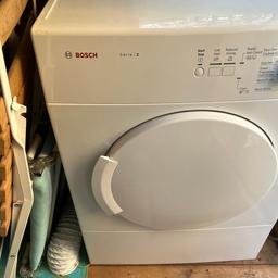 Hardly used Bosch tumble dryer from John Lewis