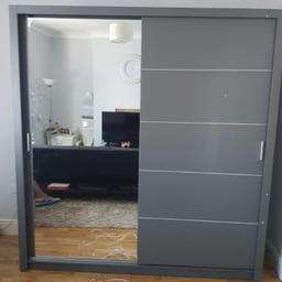 Brand new Sliding door Wardrobes Availale in 6 sizes and 4 colors
SIZES AVAILABLE
W100cm x H200cm x D62cm £229
W120cm x H216cm x D62cm £249
W150cm x H216cm x D62cm £269
W180cm x H216cm x D62cm £289
W203cm x H216cm x D62cm £319
W250cm x H216cm x D62cm £419
Colors: White , Black , grey , Oak
Cash on delivery All over United kingdom More information Contact me just
Whatsapp +447752286680