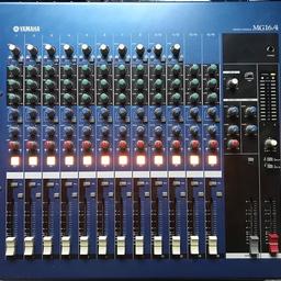 Yamaha Mg 16/4 mixer in great condition. All faders smooth and working as should. Home use only. Original power supply and box included. Happy to answer any questions.
