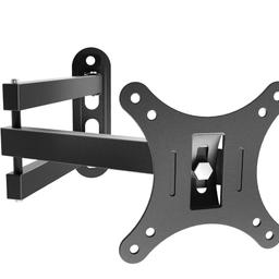 BRAND new £10.00
TV Wall Mount Bracket Tilt Swivel for Most 10-26 Inch LED LCD Plasma Screen Monitor, VESA 100x100mm, with Full Motion Articulating 15" Extension Arm