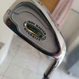 Mcgregor iron master oversized full set. 5 wood 3 wood 1 Iron to sand wedge. hardly used I can send more pictures on request. irons are perfect. 

perfect for beginner starting out. 