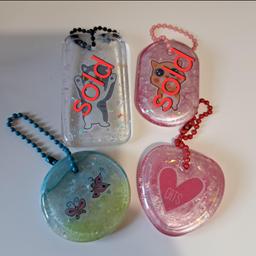 Handmade epoxy resin keyrings.

£1 each

Collection only Tamworth