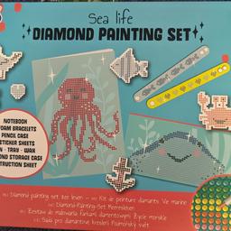 Ich verkaufe ein Diamant Painting Set für Kinder. Es ist OVP.

Privatverkauf, daher keine Garantie oder Rückgabe bzw Reklamation oder Umtausch möglich.