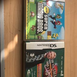 Two Nintendo DS games. Never used.
Asking , £3-50 each. or £6-00 for the two.
COLLECTION ONLY FROM ROTHERHAM S654HP