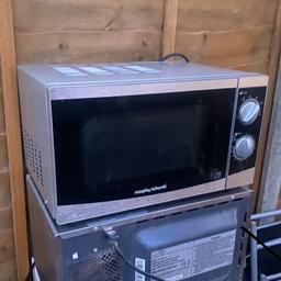 CLEARANCE SALE! This MORPHY RICHARDS MICROWAVE Is In GOOD CONDITION. This Is A BARGEN!
It Could be Delivered At A Sensible Distance From Croydon CR0. For A FEE OF £15 + It could Also be Delivered Much Faster and Safer Than Fast Track!
This is A BARGAIN!
ANY OFFERS ON THIS ARE MOST WELCOME.