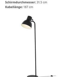 Stehlampe Hektar von Ikea

Neupreis bei 60€

abzuholen in Dornbirn