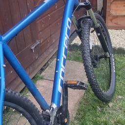Hi
i have a carrera vulcan for sale in good condition, apart from it, has a rear buckled wheel you can purchase a wheel from ebay from around £40 halfords quoted me £35 for repair