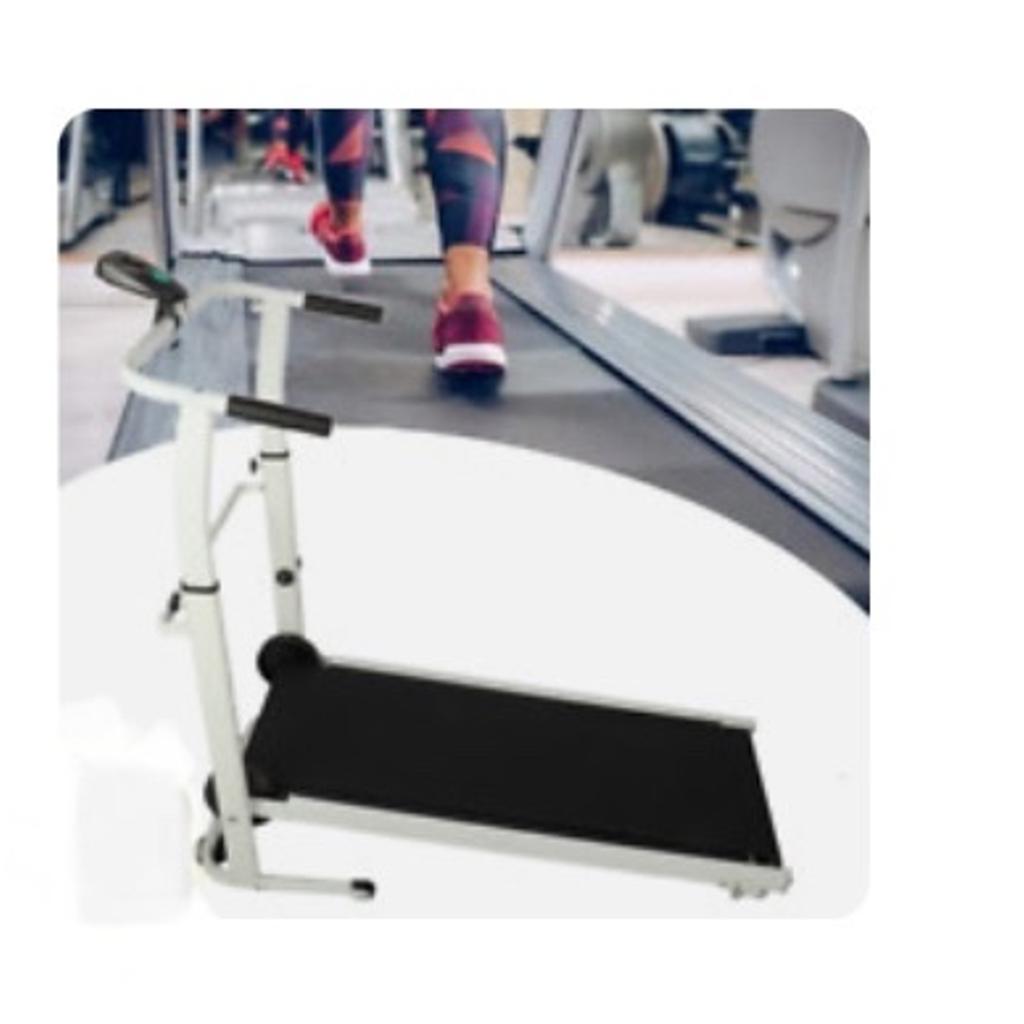 Folding Treadmill Running Machine Mechanical Jogging Walking Cardio Home Gym…..only cash