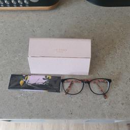 Ted Baker prescriptive glasses for short sighted I have put the prescription in the photos. no scratches very good condition.