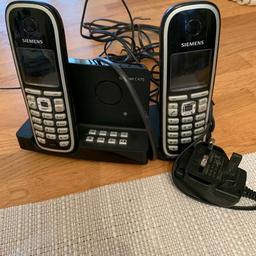 Gigaset C475 2 handsets and answerphone, in full working order.