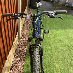 Carrera valour mountain bike 24 speed 27.5 wheels 22 inch frame I think that is xl frame good condition feel free to come and view