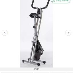 Opti folding exercise bike, in excellent condition as only used a couple of times. Has padded gel seat brought as an extra. Check pictures for full details/specification