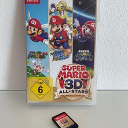Hallo zusammen,

Ich verkaufe hier für die Nintendo Switch Super Mario 3D Allstars (3 Classiker Spiele)
Der Verkauf erfolgt unter Ausschluss jeglicher Gewährleistung.

Gerne auch Tausch gegen Videospiele möglich (Nintendo Gameboy, SNES, NES, N64, Playstation 1)