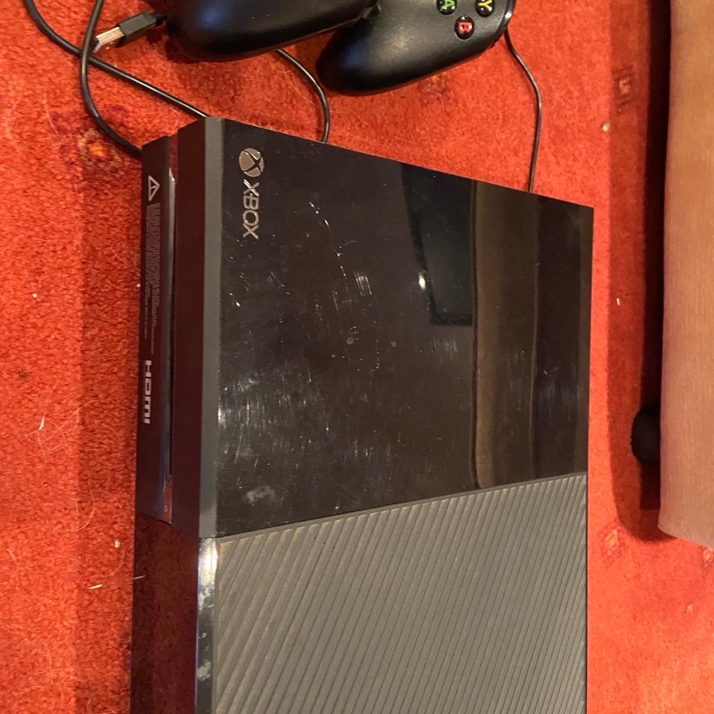 XBOX ONE with 2 controllers with rechargeable batteries and charging station (can also use normal batteries too the back attachments are also included) includes 19 games too, £170, collection Rufford, also on other sites ** I ALSO HAVE A SMALL LOGIK FLAT SCREEN TV THIS WAS PLAYED ON IF WANTED FOR EXTRA £30**