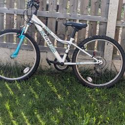 ladies bike in very good condition, selling due to it not being used anymore, only been used a handful of times. 

2 months old, 6 Shimano gears, suspension, brilliant paintwork, decent tyres. originally cost £235.

collection only (from lofthouse). please contact me on here or phone 07577996294