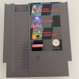 Hallo zusammen,

Ich verkaufe hier für die Nintendo NES Super Mario / Tetris / World Cup

Der Verkauf erfolgt unter Ausschluss jeglicher Gewährleistung.

Gerne auch Tausch gegen Videospiele möglich (Nintendo Gameboy, SNES, NES, N64, Playstation 1)