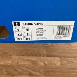 Adidas samba. Wore once tag still in box. Perfect condition