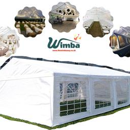 Description: 

🌟 Brand New Heavy-Duty Marquees Available! 🌟 

Upgrade your outdoor events with our durable, stylish marquees! Ideal for parties, weddings, and all types of gatherings. 

Product Features: 

Materials: High-quality, anti-rust galvanized steel frame. 

Sizes Available: From 4x8m up to 7x14m in both PE and PVC ranges. 

Durability: Includes free ground bar for added stability, thick steel poles, and UV-resistant, waterproof covers. 

Design: Elegant white with windows and zipper doorways. 

Safety: Wind supports, stakes, and easy numbered pole setup for a safe and swift assembly. 

Pricing: 

PE Range: Starting from £549 (inc VAT). 

PVC Range: Starting from £895 (inc VAT). 

Additional Offerings: 
Optional extras such as carry cases and anchoring kits. 

Assembly tips for a hassle-free setup. 

DIY hire alternatives for budget-friendly solutions. 

Ready to Purchase? 

Delivery or Collection: Available every day. 

VAT Receipt: Provided upon purchase.