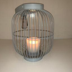 Hand made in India 
Large Birdcage Candle holder 
Can stand or hang up 
Originally from TK Maxx RRP £20