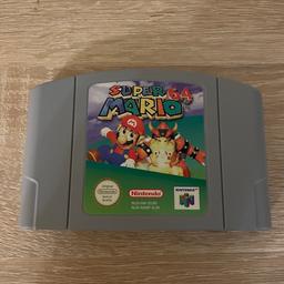Hallo zusammen,

Ich verkaufe hier Nintendo N64 Super Mario 64

Der Verkauf erfolgt unter Ausschluss jeglicher Gewährleistung.

Gerne auch Tausch gegen Videospiele möglich (Nintendo Gameboy, SNES, NES, N64, Playstation 1)