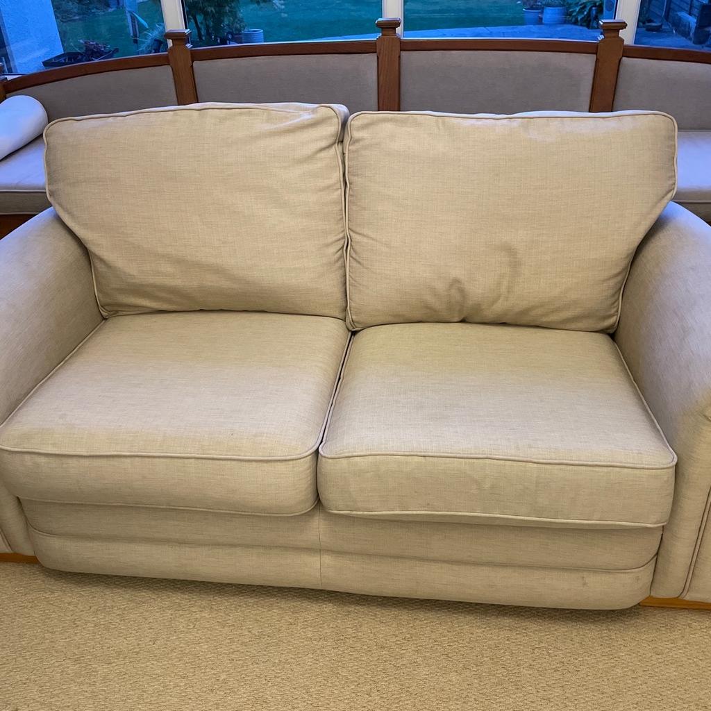 Old DFS 2 seater settee, width 170cm, depth 86cm. Collection only