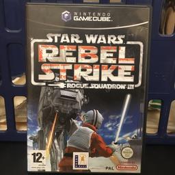 GameCube - Rogue Squadron 3 - Nintendo - 2003 - includes Case/box art and booklet - does not include the game 

Collection or postage 

PayPal - Bank Transfer - Shpock wallet 

Any questions please ask. Thanks