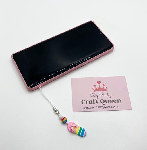 Buy & Sell West Midlands Birmingham - Photos for Rainbow Flip Flop Phone Charm