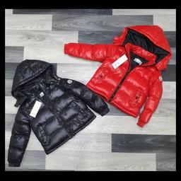 kids/ age 5 to 13 yrd old moncler coat £99
adult gilet- bodywarmer £100

ALL SIZES AVAILABLE.