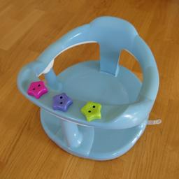 super praktischer Badewannensitz für Babys / Kleinkinder
Befestigung durch Saugnäpfen an der Wanne